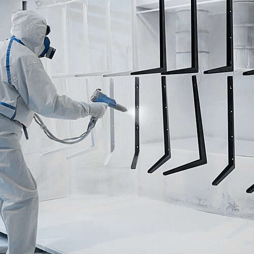 Powder coating story thumbnail Architectural Industrial Metal Finishing Powder Coating 11