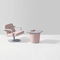 Chroma Lounge, Swivel with Low Table