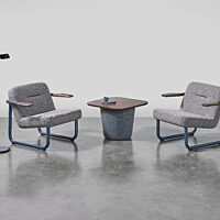 Chroma Lounges with Low Table