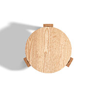 Kino Stool - Top Detail, Ash