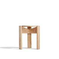 Kino Stool - Clear over Ash