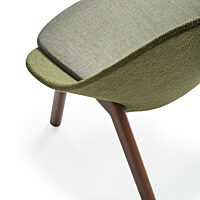 Penna Lounge Detail - Walnut over Ash