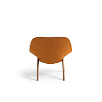 Penna Lounge - Clear over Walnut