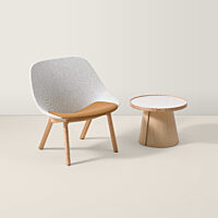 Penna Lounge with Small Round Table