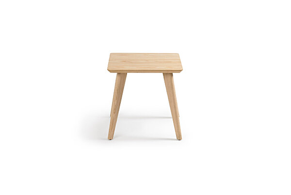 Prose Free-Standing End Table - Clear over Ash