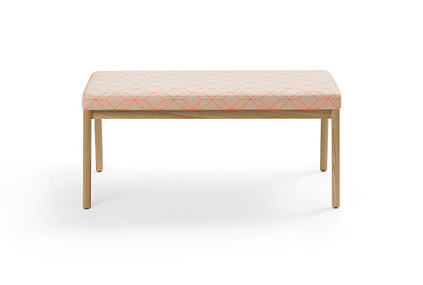 Prose Bench - Clear over Ash