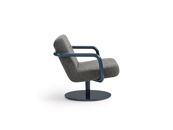 Chroma Lounge, Swivel - Navy Blue Matte