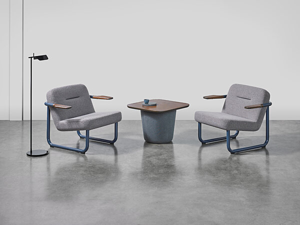 Chroma Lounges with Low Table