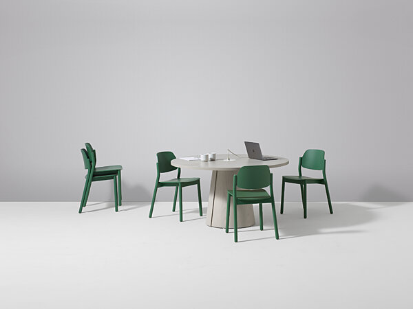 April - Green Chair Ensemble with Penna Table