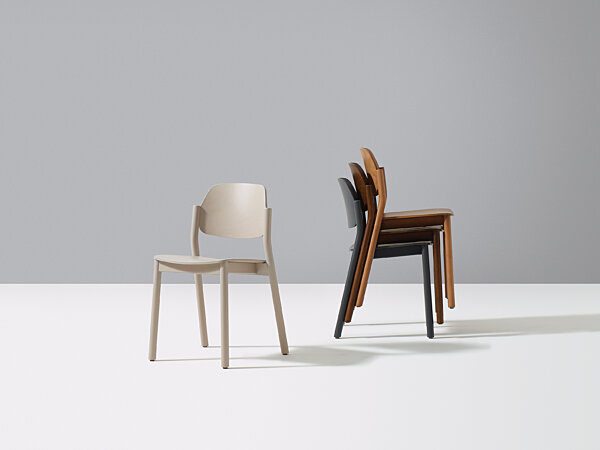 April Chair - Wood Stack