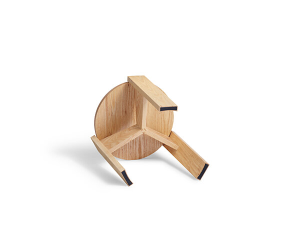 Kino Stool - Clear over Ash