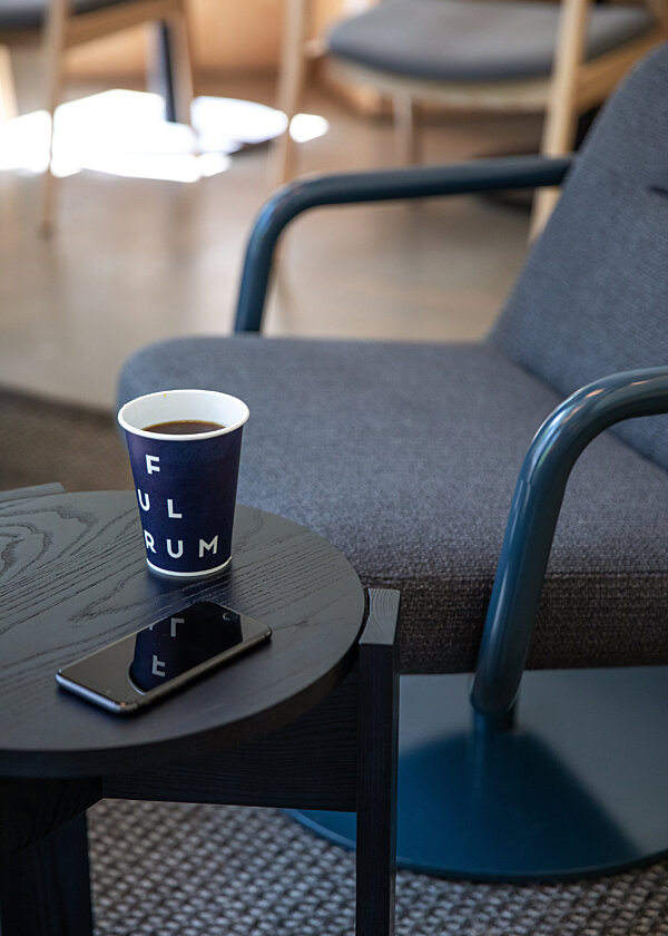 Chroma Swivel & Kino Stool - Café