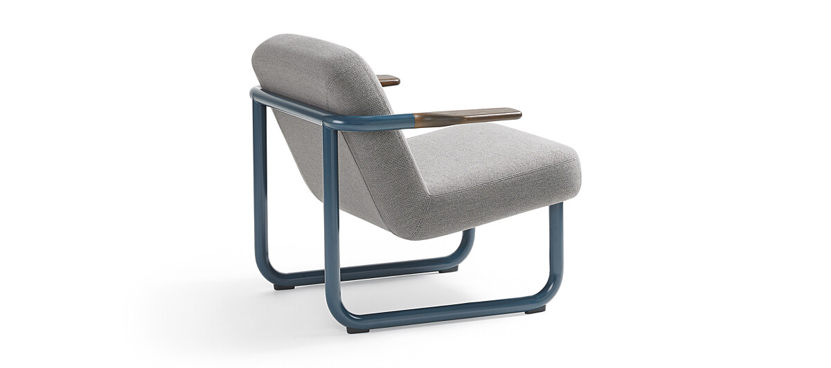 Chroma Lounge - Navy Blue Matte