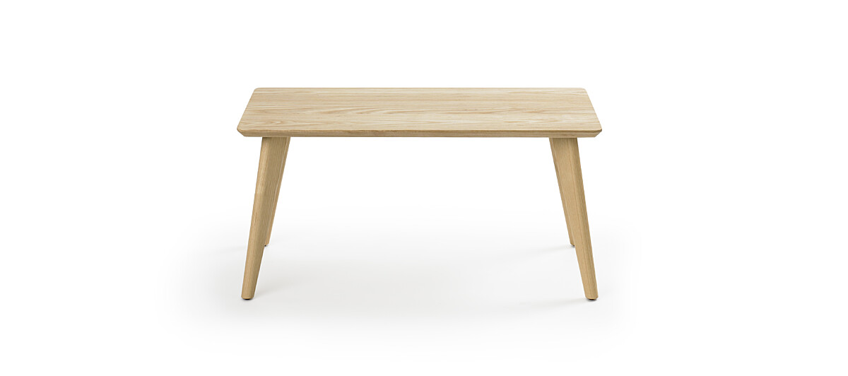 Prose Free Standing Coffee Table - Clear over Ash