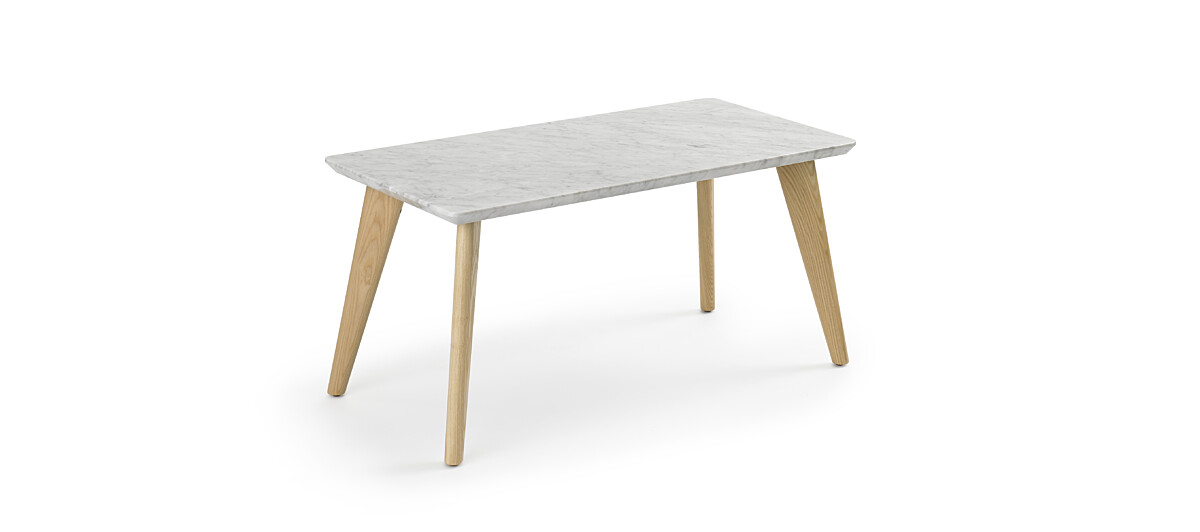 Prose Free-Standing Coffee Table - Quartz Top