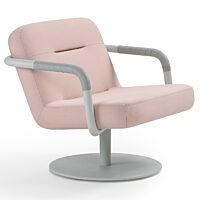Chroma Lounge, Swivel - Light Gray Texture