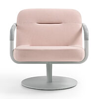 Chroma Lounge, Swivel - Light Gray Texture