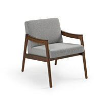 Prose Lounge - Clear over Walnut