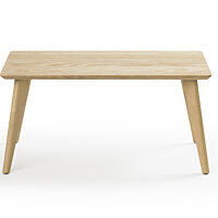 Prose Free Standing Coffee Table - Clear over Ash