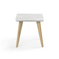 Prose Free-Standing End Table - Quartz Top