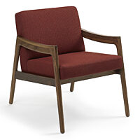 Prose Lounge - Clear over Walnut