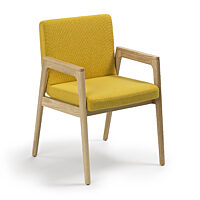 Prose Side Chair - Clear over Ash