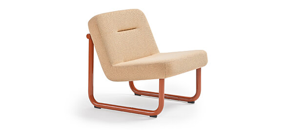 Chroma Lounge, Armless - Copper Red Matte