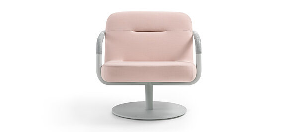 Chroma Lounge, Swivel - Light Gray Texture