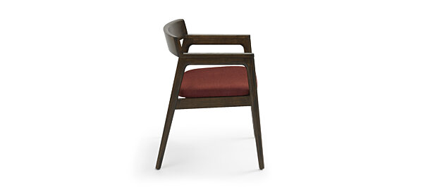 Prose Pull-Up Chair - Walnut over Ash
