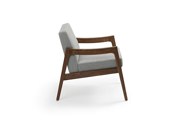 Prose Lounge - Clear over Walnut