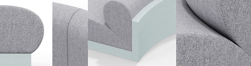 Web Candy seating detail collage blue