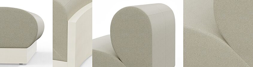 Web Candy seating detail collage sage